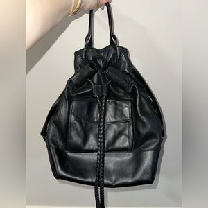 Black LAMB backpack